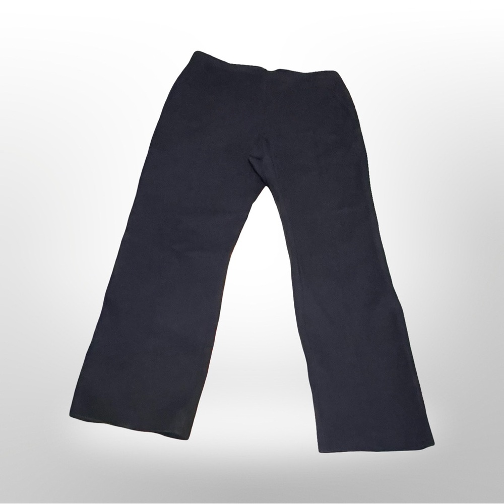 Tory Burch Capri Pants black straight leg‎ cropped size 10